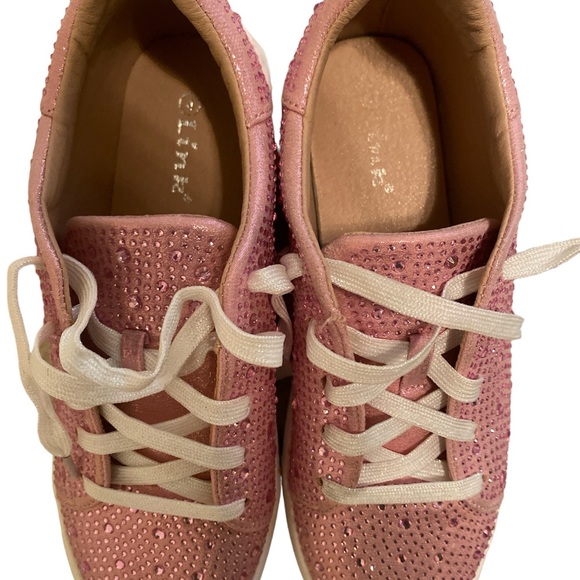 Link Girls Rhinestone Sneakers - Picture 4 of 5